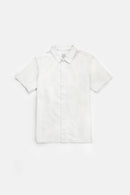 Rhythm - Chemise Classic Linen - Vintage White - Homme