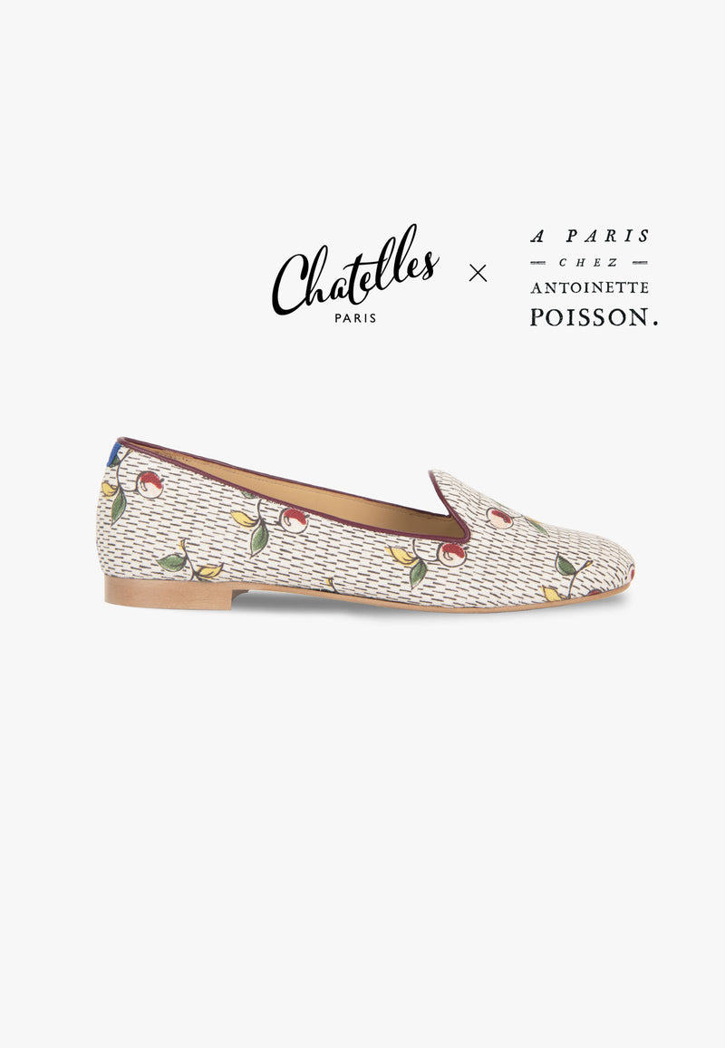 Pantuflas François Baies - Blanco - Mujer