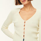 Gilet Clara - Creme