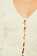 Gilet Clara - Creme