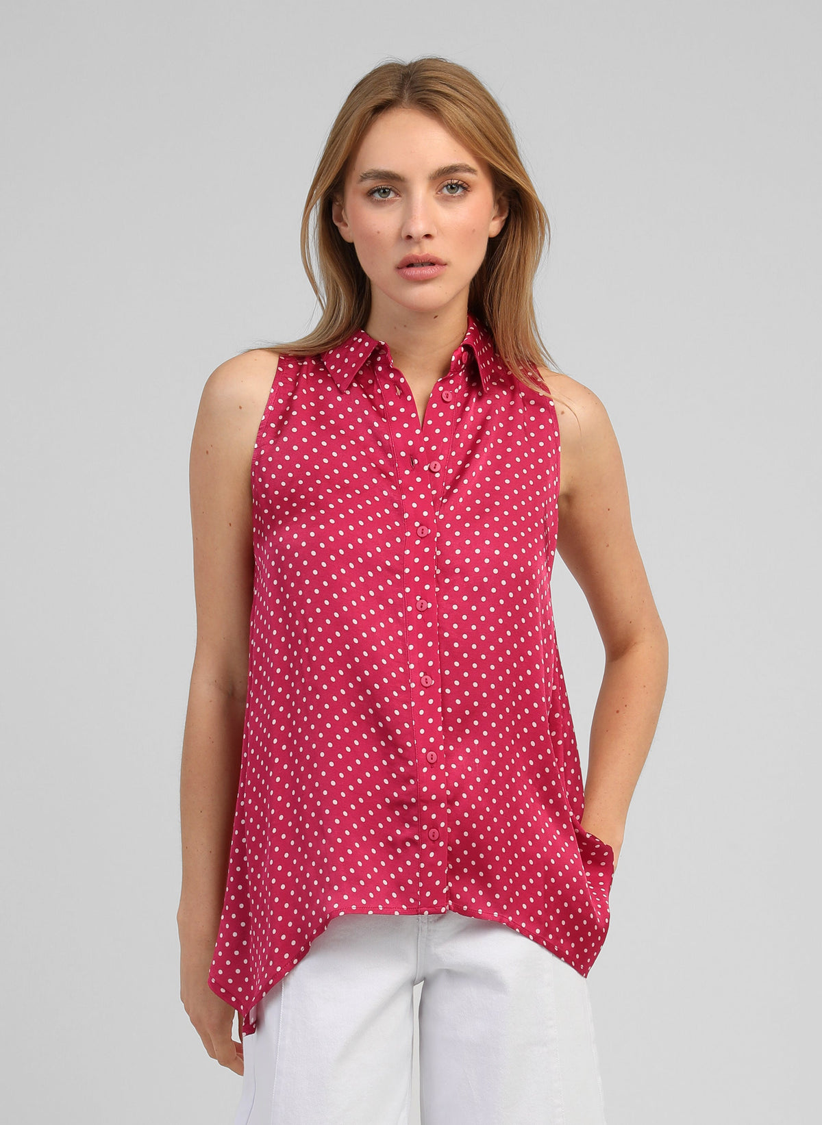 Chemise Klarissa Doriva Framboise
