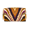 Trousse De Toilette À Motifs Brodés - Multicolore
