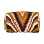 Trousse De Toilette À Motifs Brodés - Multicolore