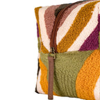 Trousse De Toilette À Motifs Brodés - Multicolore