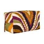 Trousse De Toilette À Motifs Brodés - Multicolore