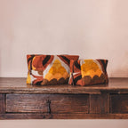 Trousse De Toilette À Motifs Brodés - Rouge