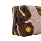 Trousse De Maquillage À Motifs Brodés - Rose