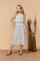 Robe Claryn - Stripe
