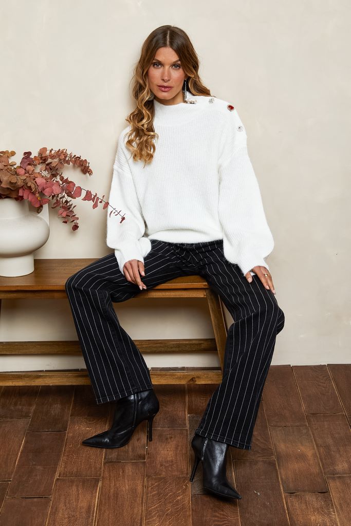 Class Jumper - White