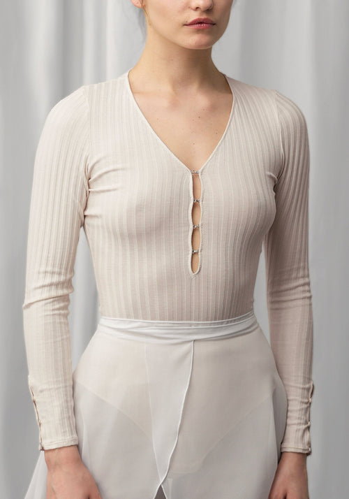 Claudia Bodysuit - Beige