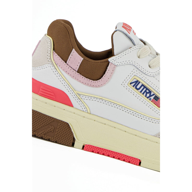 Autry - Sneakers Clc Low - Mult/Mat Ptrdg/Cable Pink - Femme