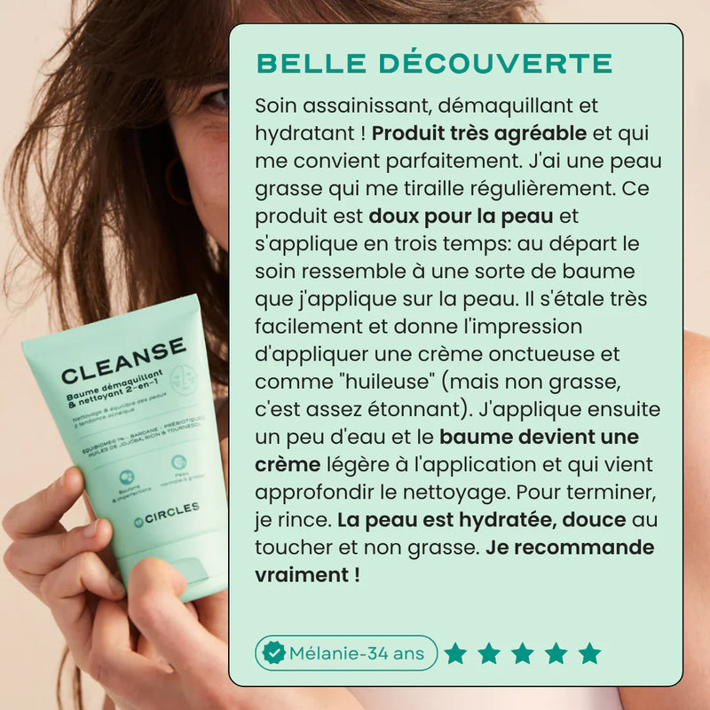 Gel Nettoyant & Démaquillant 2-En-1