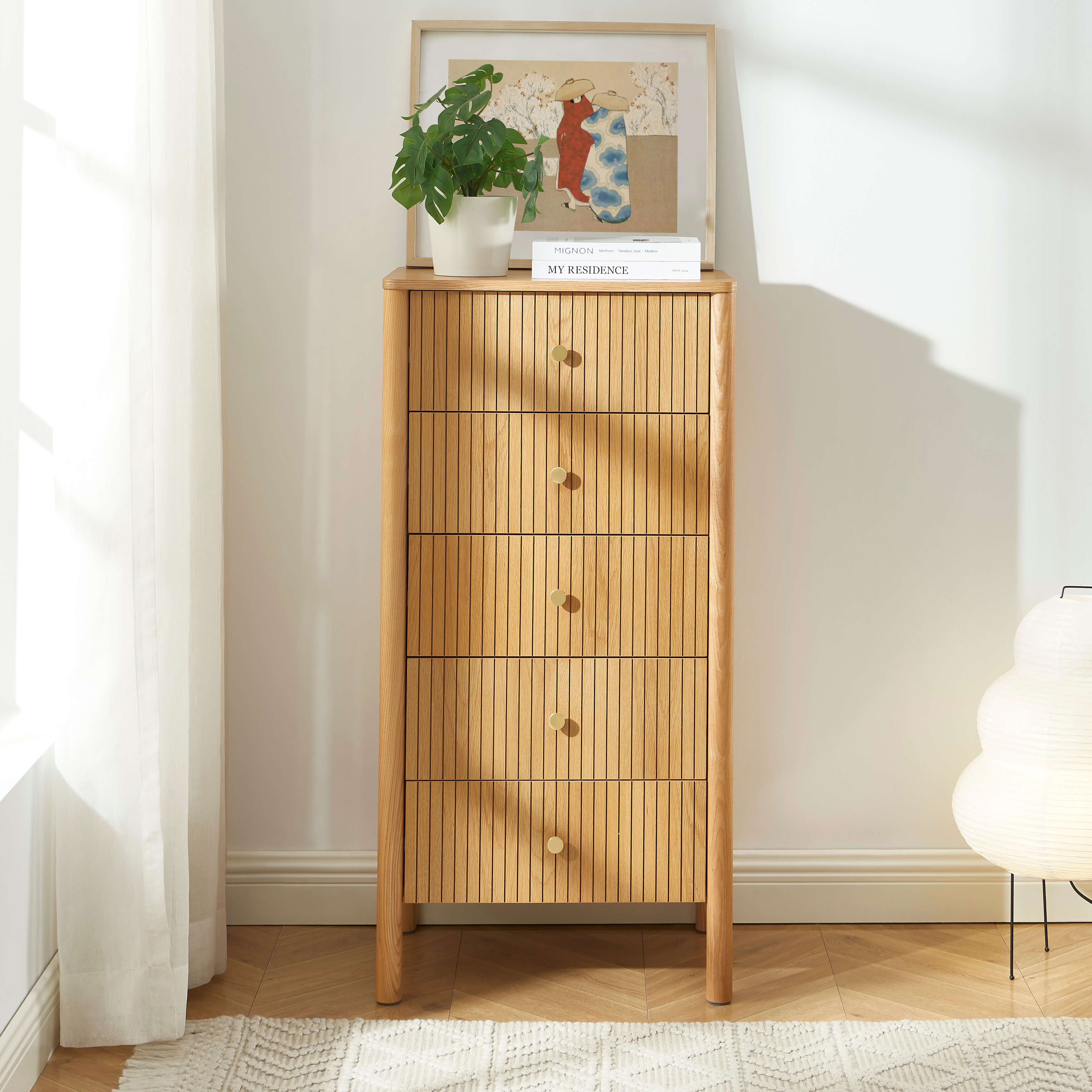 Cleo - Chiffonier - Chapa de Roble