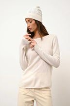 Gorro 4 Cabos - Cleo - Nieve