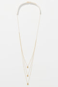 Collier Multi Rangs "Losange" - Or Jaune 375/1000