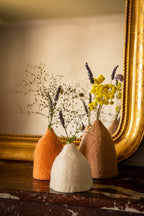 Set of 3 Clochette Vases - Harmony Nude