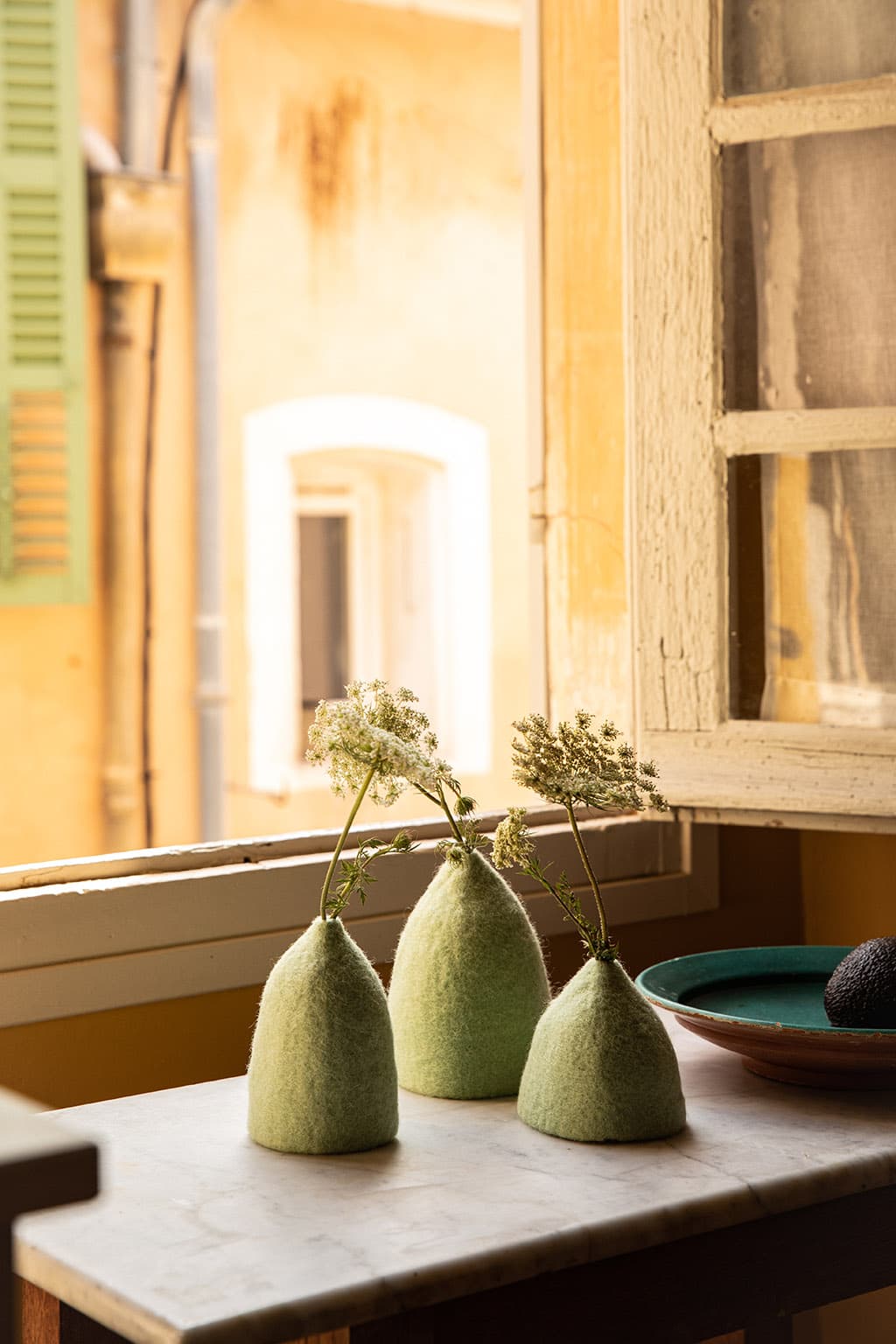 Set 3 Vases Clochettes - Menthe