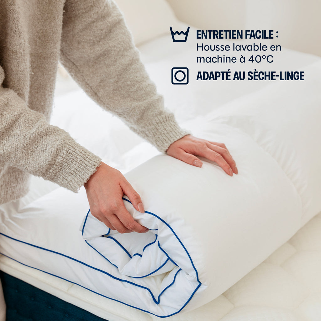 Surmatelas Cloud - fibre de polyester - 5cm