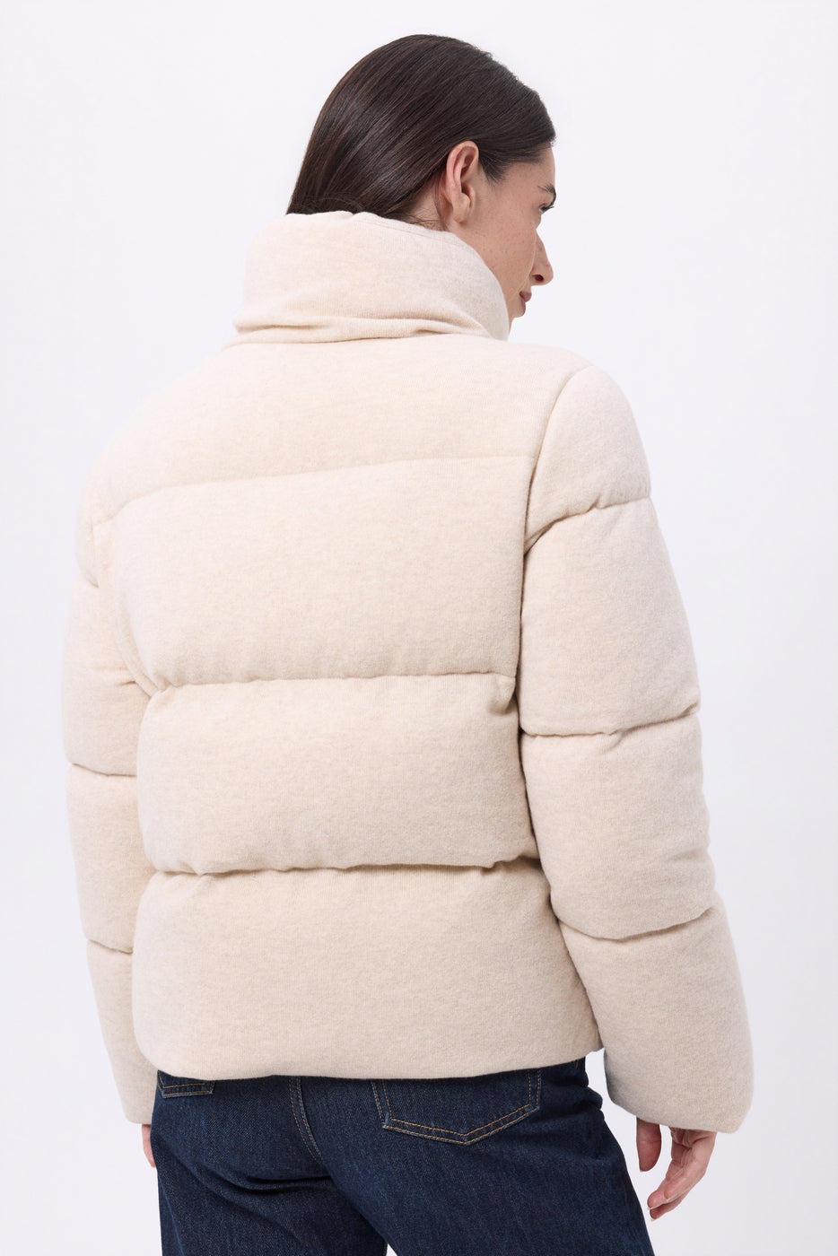 Doudoune Manches Longues Cloud - Beige - Femme