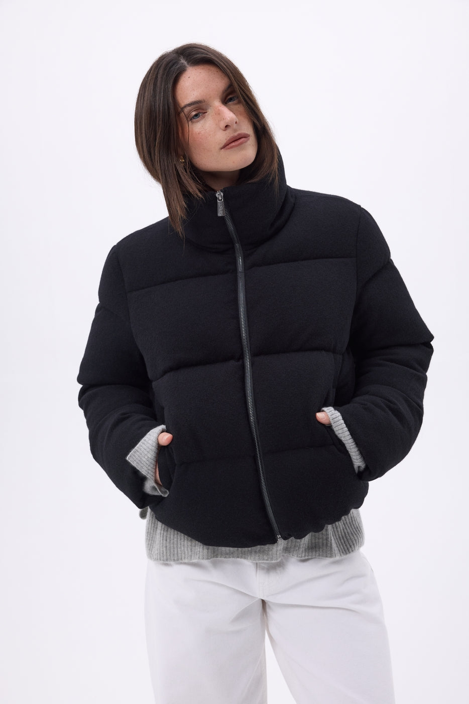 Doudoune Manches Longues Cloud - Noir - Femme