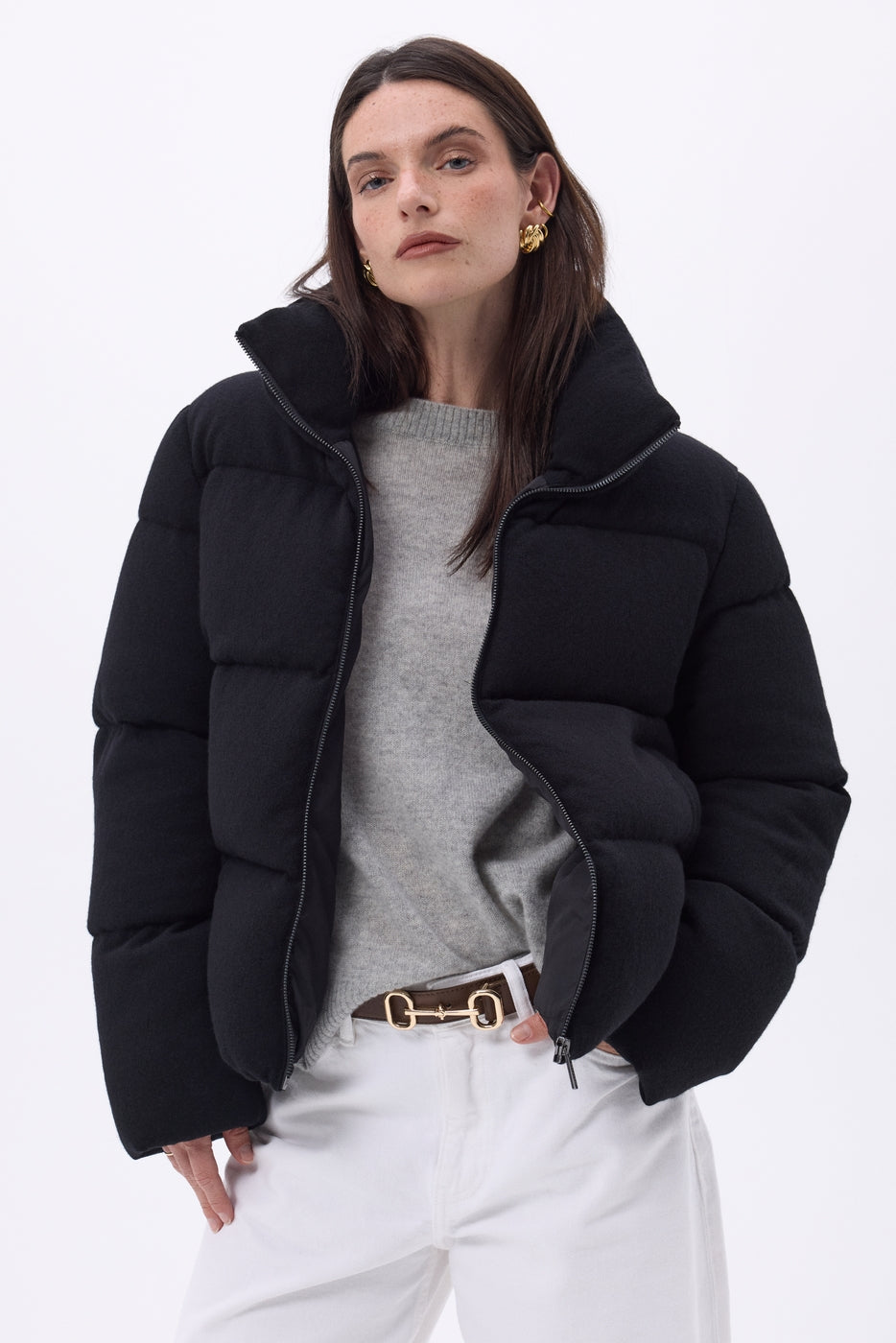 Doudoune Manches Longues Cloud - Noir - Femme