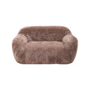 Canapé 2 Places En Fausse Fourrure