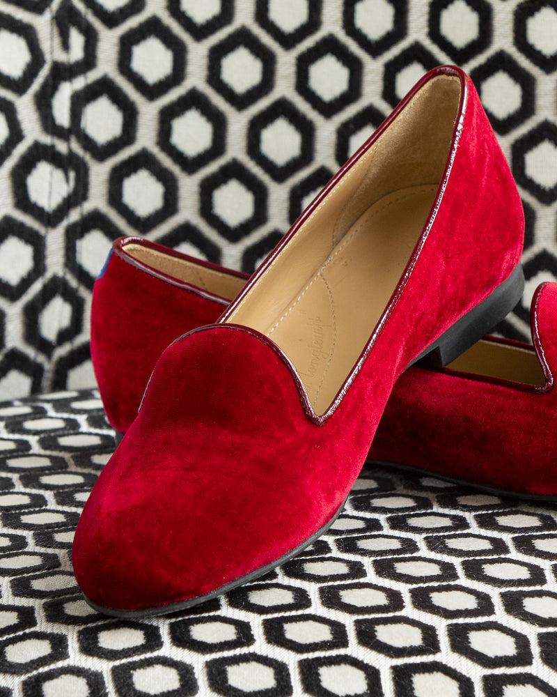 Slippers Valentin - Rouge - Femme