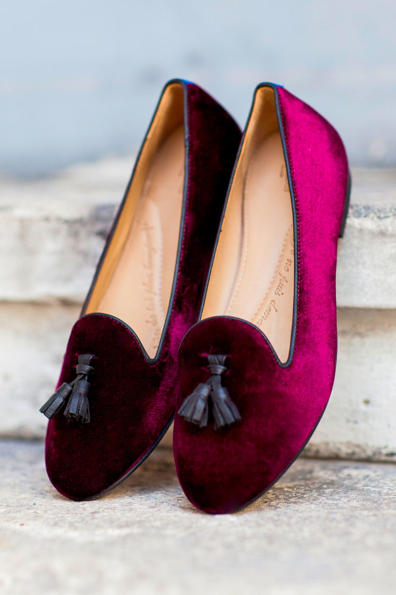 Slippers Virgile - Bordeaux - Femme