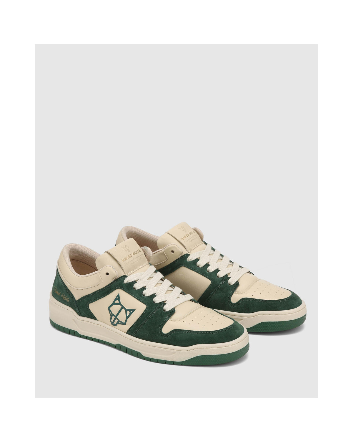 Sneaker CM-01 - Elfenbein/Grün - Herren