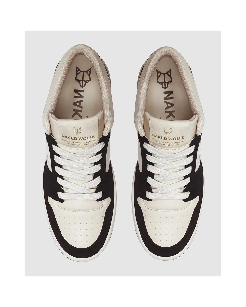 Sneakers CM-01 - Benvit/Svart - Herr
