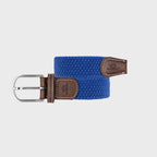 Ceinture Tressée Élastique Bleu Roi