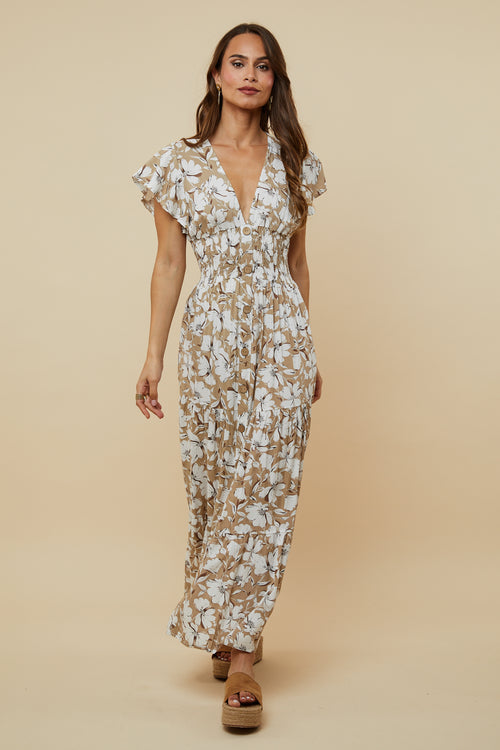 Dress - Taupe