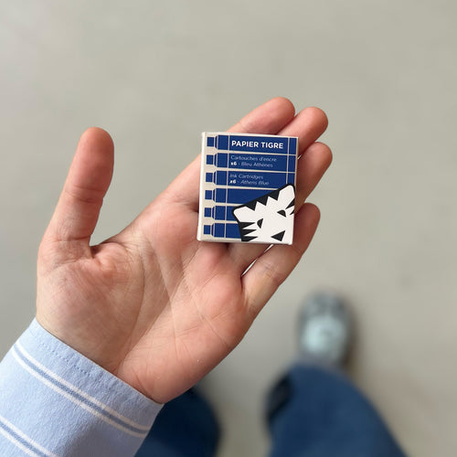 Pack De 6 Cartouches Stylo-Plume - Bleu Athènes