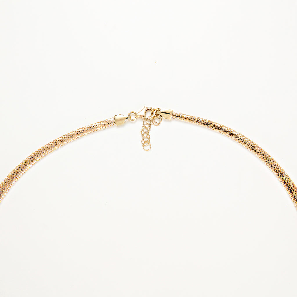 Collar “Scintillant” Diámetro 0,7 Oro amarillo 375/1000