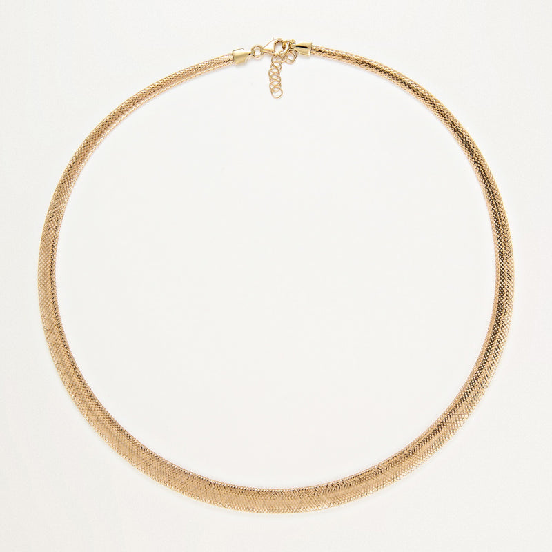 Collier " Scintillant " Diamètre 0,7 Or Jaune 375/1000 - Or Jaune 375/1000