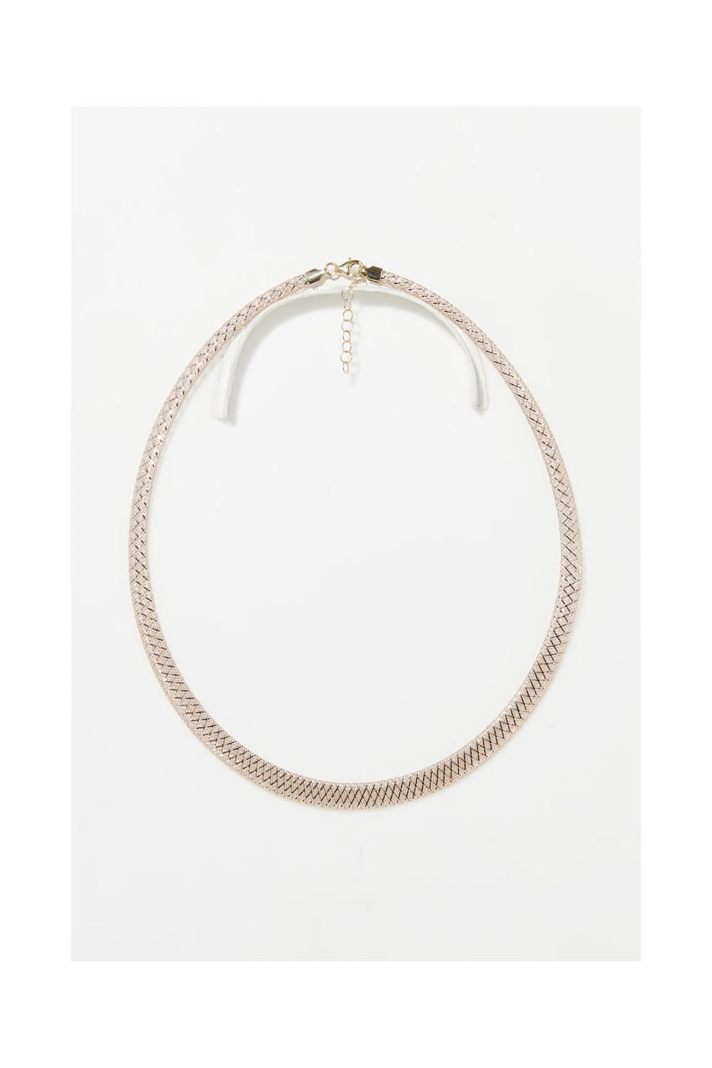 "Roma" Necklace, 1.5cm Diameter, 375/1000 Yellow Gold
