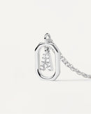 Necklace Mini Letter A - Silver