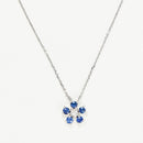 Collier "Clématite" D0,03/1 S0,40/5 - Or Blanc