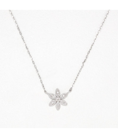 Collier "Arizona" - D0,03/7 - Or Blanc