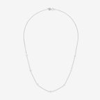 "Sunshine" Necklace D0.22/7 - 375/1000 White Gold