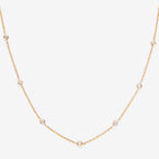 Collier "Sunshine" Diamants 0,22/7 - Or Jaune