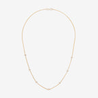 Collier "Sunshine" Diamants 0,22/7 - Or Jaune