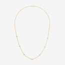 "Sunshine" Necklace with 0.22/7 Diamonds - 375/1000 Yellow Gold