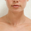 Collier "Sunshine" Diamants 0,22/7 - Or Jaune