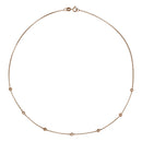 Collier "Sunshine" Diamants 0,22/7