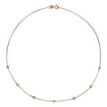 Collar "Sunshine" Diamantes 0.22/7 - Oro Rosa 375/1000