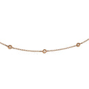 Collier "Sunshine" Diamants 0,22/7