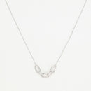 Collier "Sorina" D0,13/24 - Or Blanc