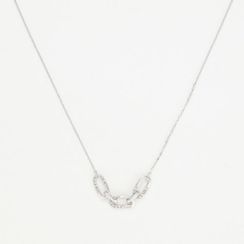 Collar "Sorina" D0.13/24 - Oro blanco