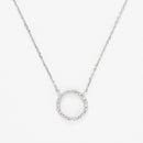 Collier "Ronda" D0,035/10 - Or Blanc 375/1000